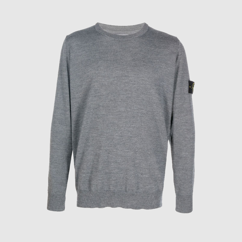Pull en laine stone island pour homme 