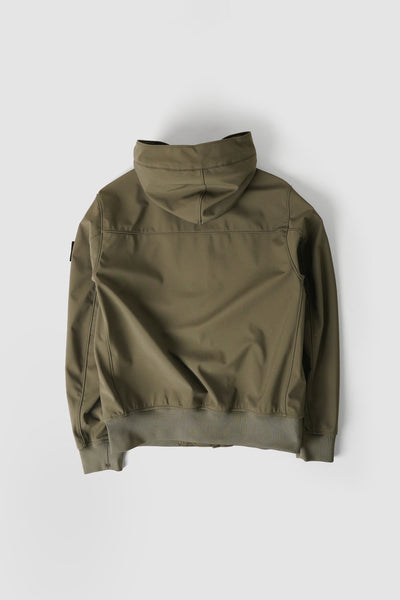 VESTE LIGHT SOFT SHELL-R E.DYE TECHNOLOGY VERT MILITAIRE