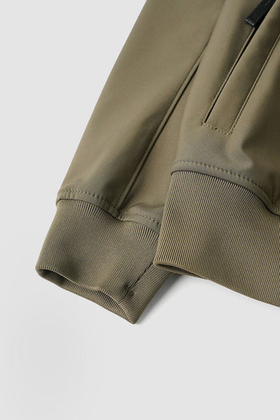 VESTE LIGHT SOFT SHELL-R E.DYE TECHNOLOGY VERT MILITAIRE