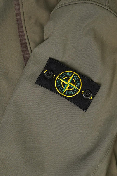 VESTE LIGHT SOFT SHELL-R E.DYE TECHNOLOGY VERT MILITAIRE