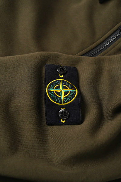 HOODIE ZIPPÉ VERT MILITAIRE
