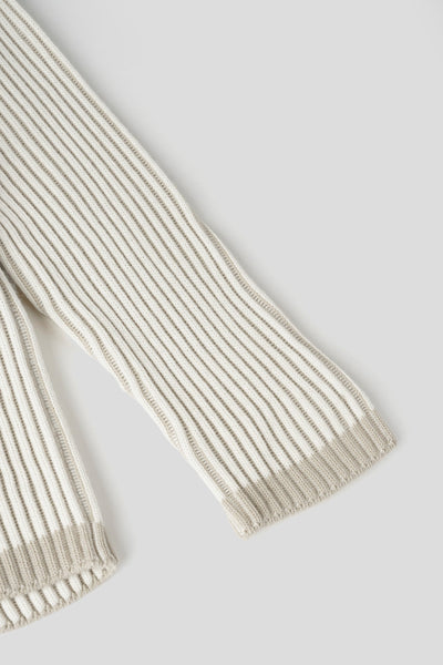 PULL MAILLE ÉCRU
