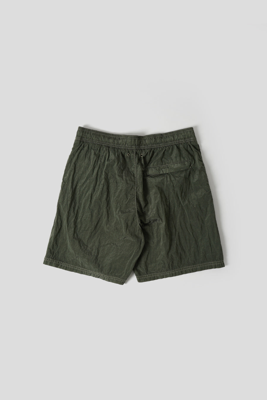SHORT DE BAIN NYLON METAL KAKI