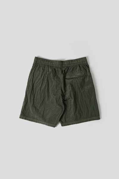 SHORT DE BAIN NYLON METAL KAKI