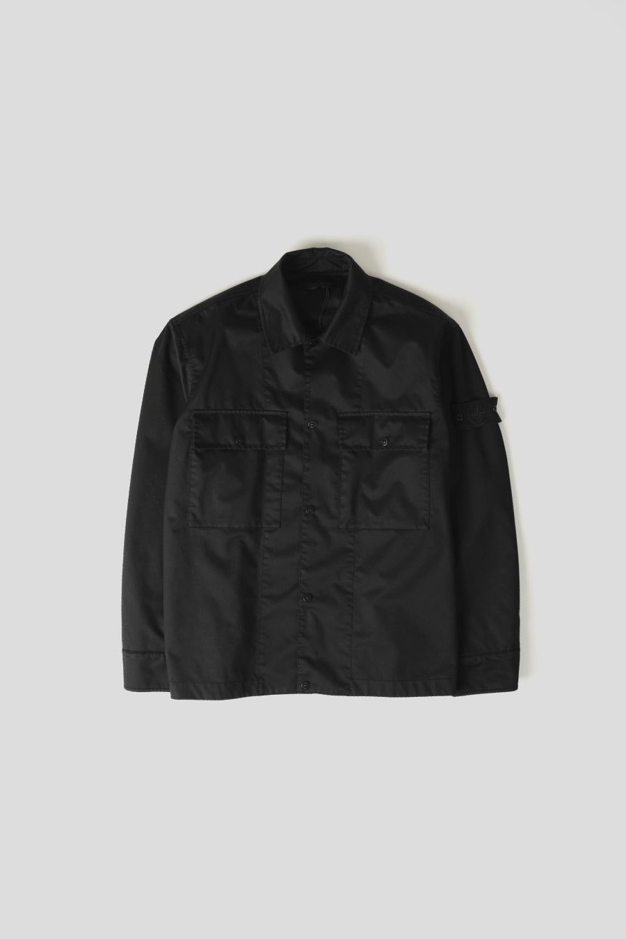 SURCHEMISE PERFORMANCE TWILL WOOL-TC GHOST PIECE NOIRE