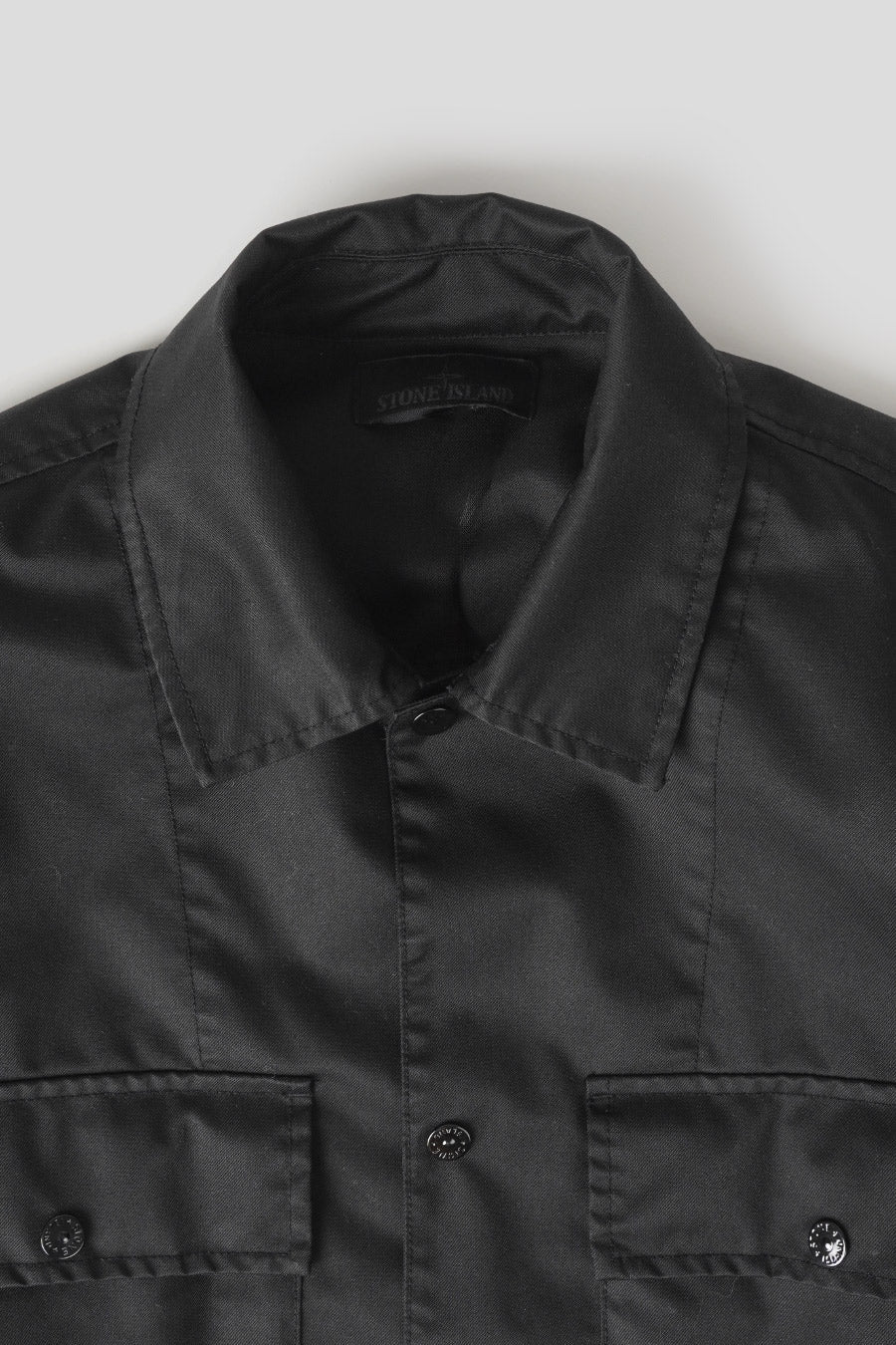 SURCHEMISE PERFORMANCE TWILL WOOL-TC GHOST PIECE NOIRE