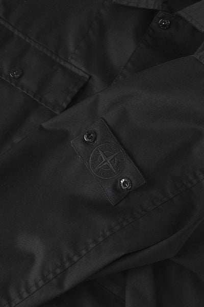SURCHEMISE PERFORMANCE TWILL WOOL-TC GHOST PIECE NOIRE