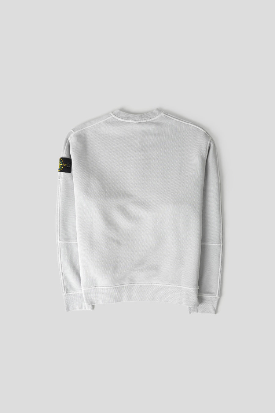 SWEAT-SHIRT EN COTON BIOLOGIQUE GRIS PERLE