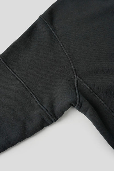 SWEAT-SHIRT EN COTON BIOLOGIQUE NOIR
