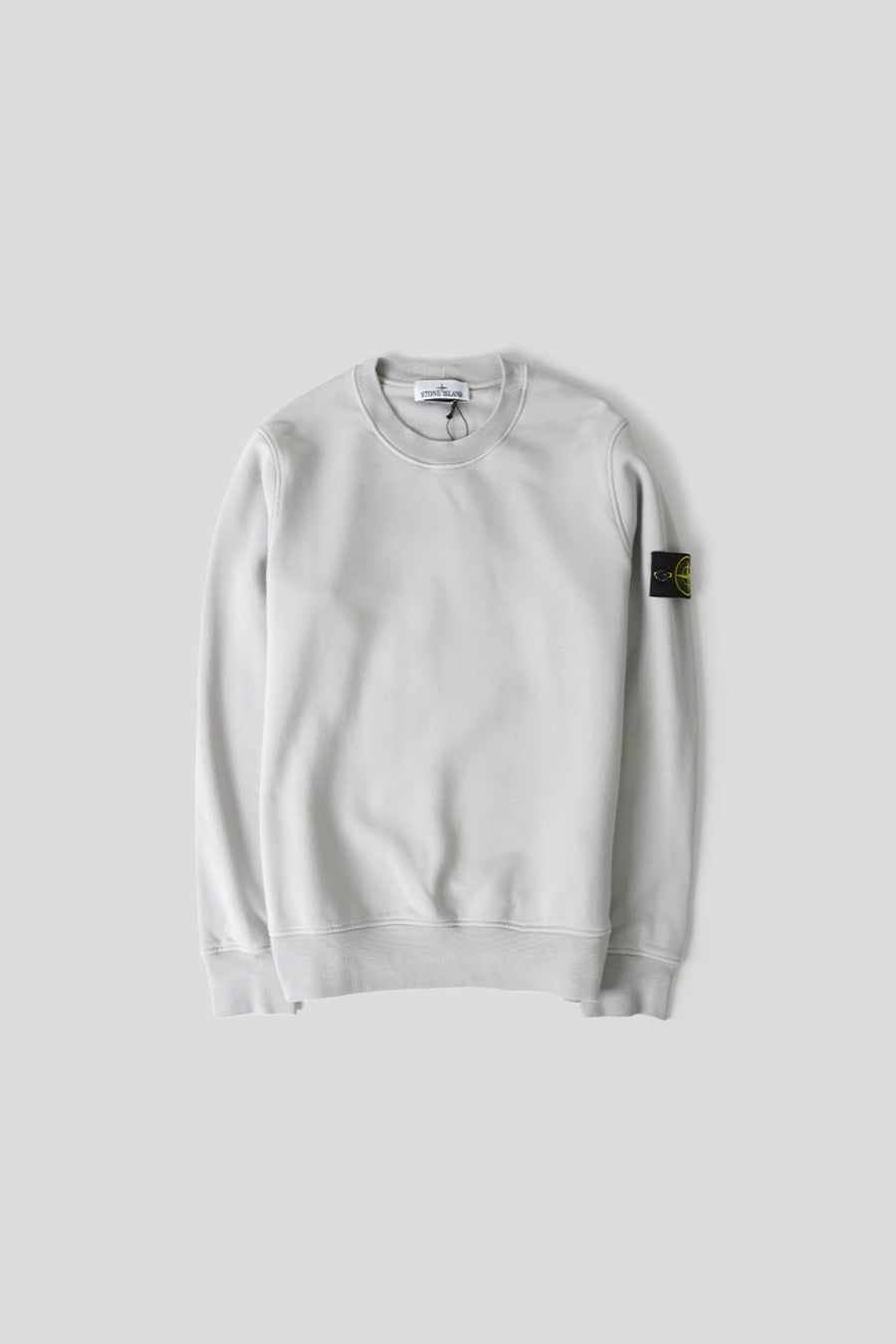 SWEAT-SHIRT GRIS PERLE