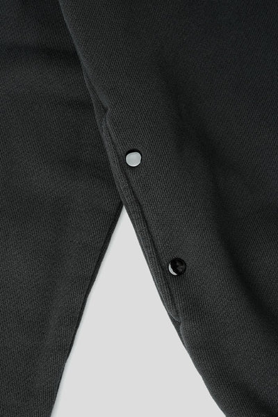 SWEAT-SHIRT "OLD" EFFECT GRIS PLOMB