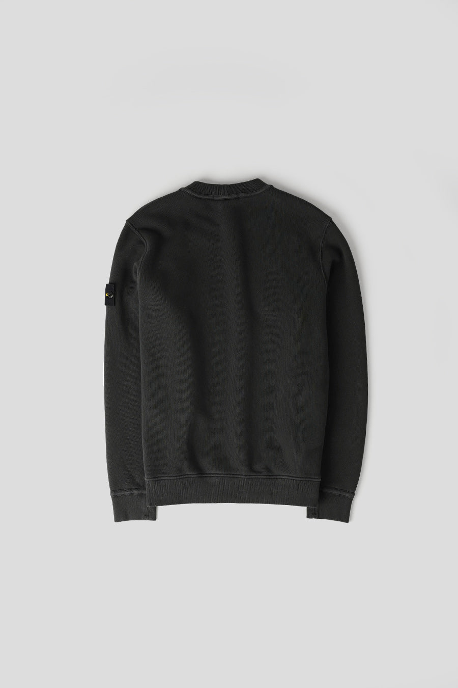 SWEAT-SHIRT "OLD" EFFECT GRIS PLOMB