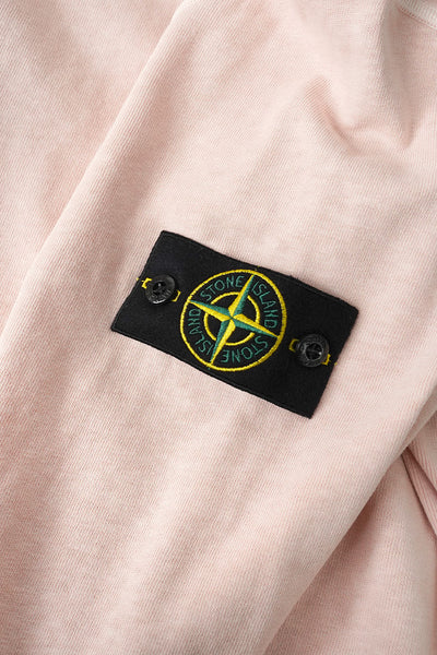 SWEAT-SHIRT "OLD" EFFECT ROSE ANTIQUE