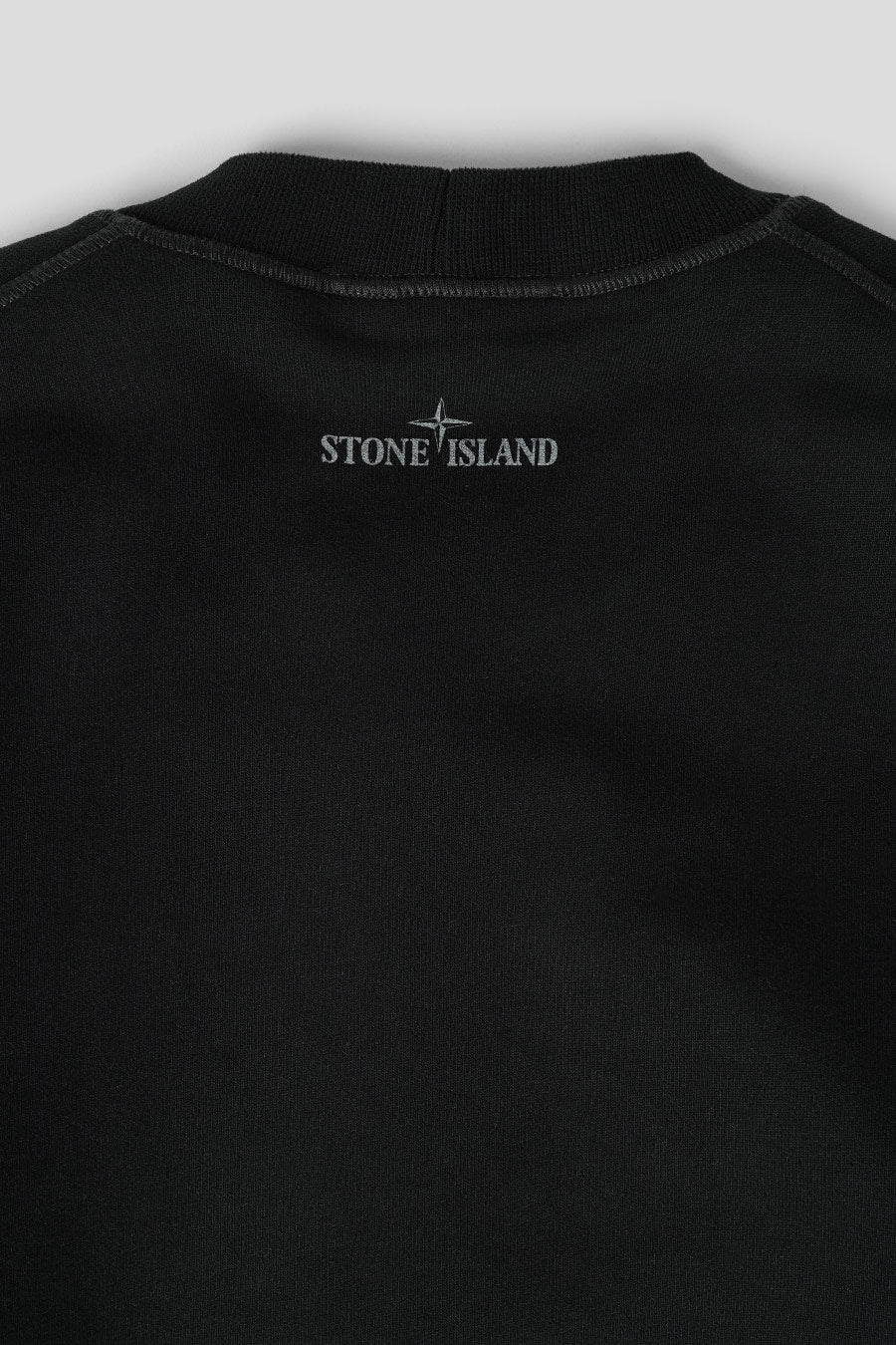 SWEAT-SHIRT "OPTICAL THREE" NOIR