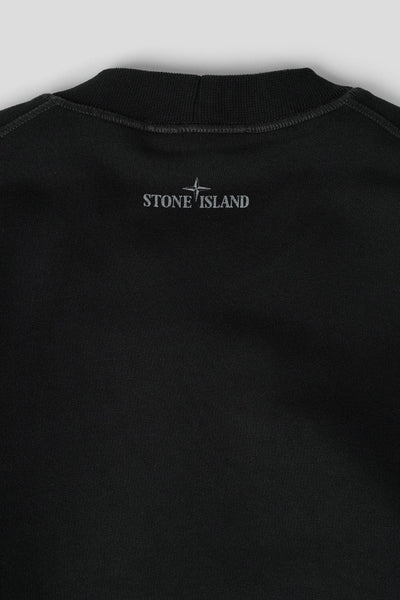 SWEAT-SHIRT "OPTICAL THREE" NOIR