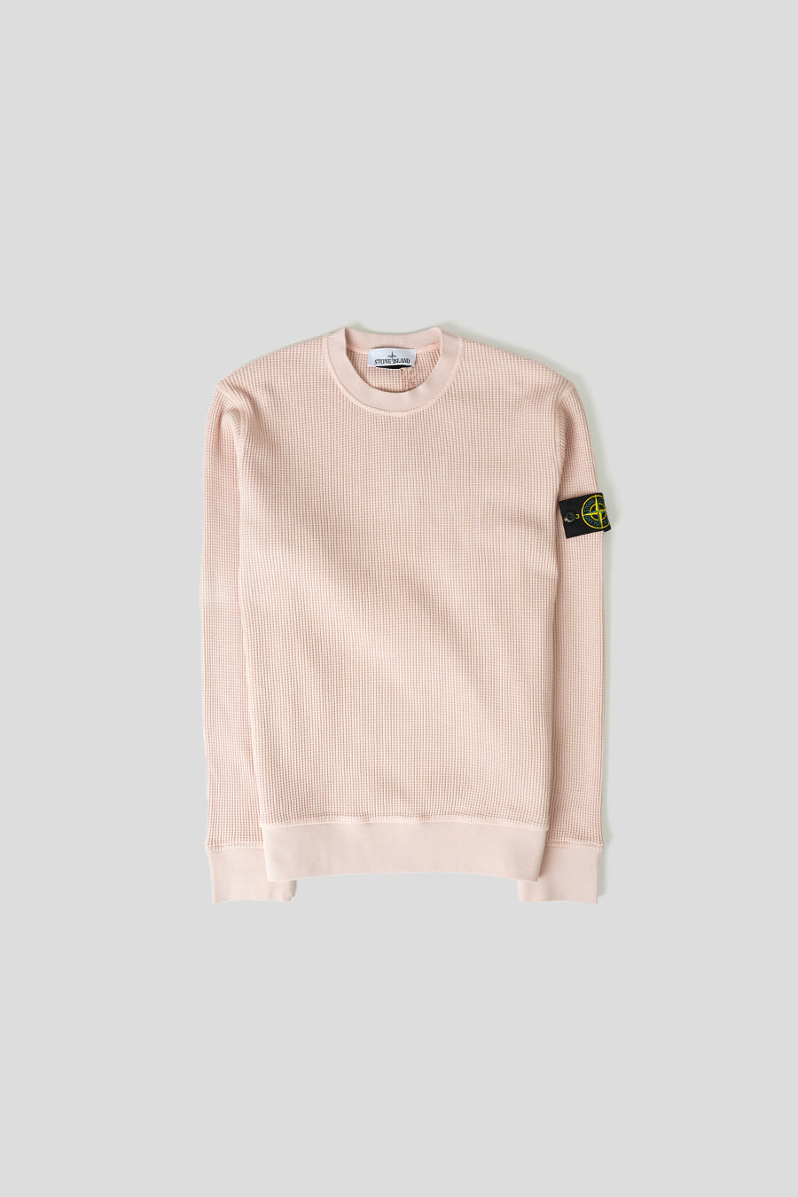 SWEATSHIRT RAS-DU-COU ROSE CLAIR