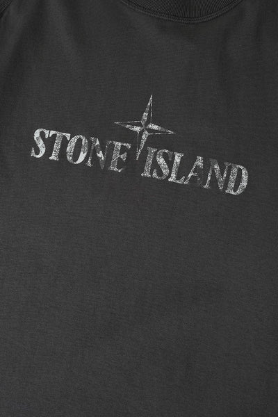 T-SHIRT À LOGO IMPRIMÉ NOIR