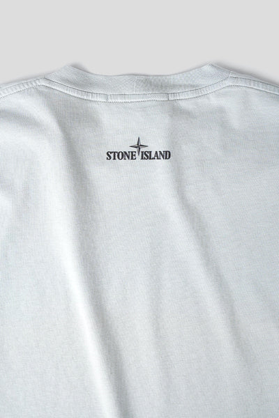 T-SHIRT GRADIENT COMPASS GRIS