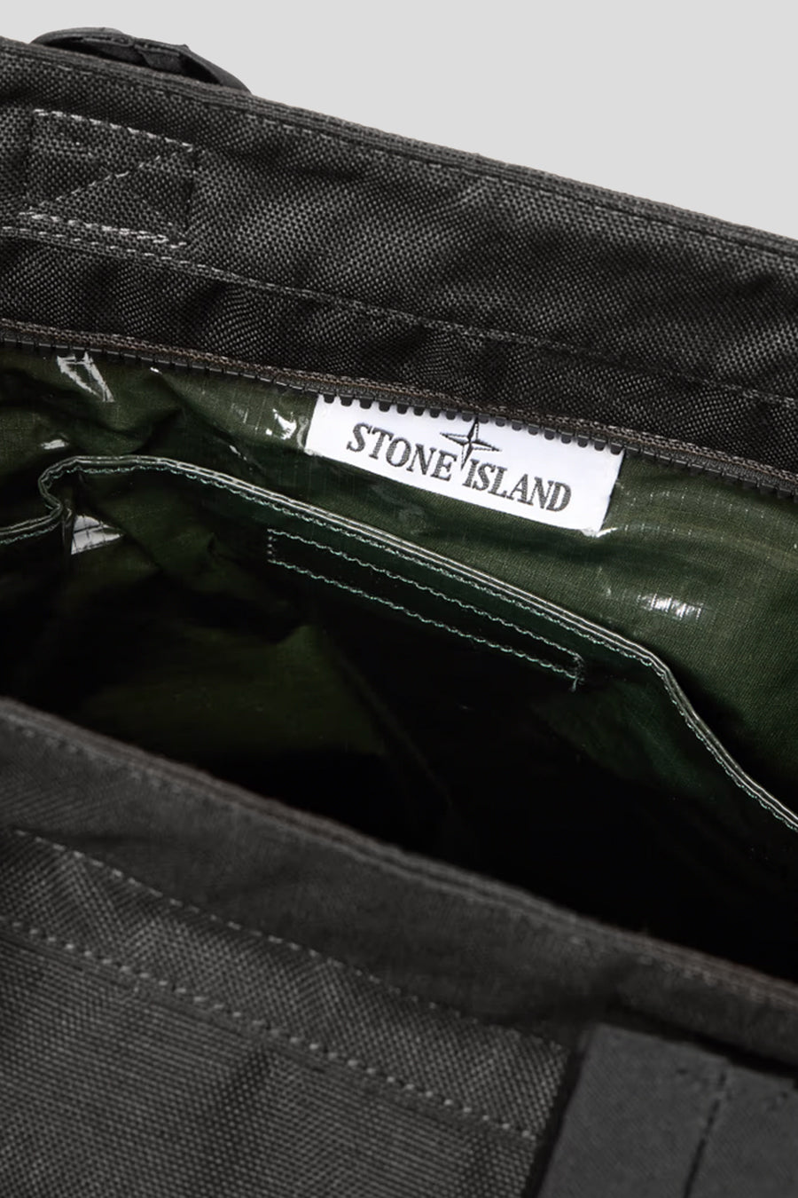 TOTE BAG RESIN TREATED CORDURA GRIS PLOMB