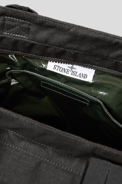 TOTE BAG RESIN TREATED CORDURA GRIS PLOMB