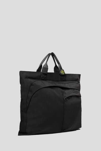 TOTE BAG RESIN TREATED CORDURA GRIS PLOMB