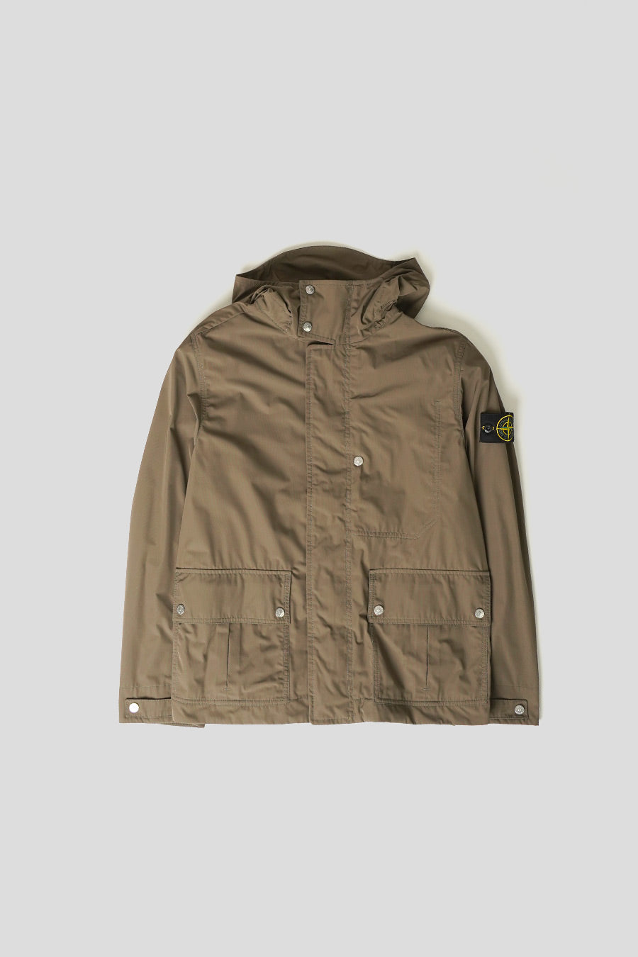 VESTE MICRO TWILL VERT FONCÉ