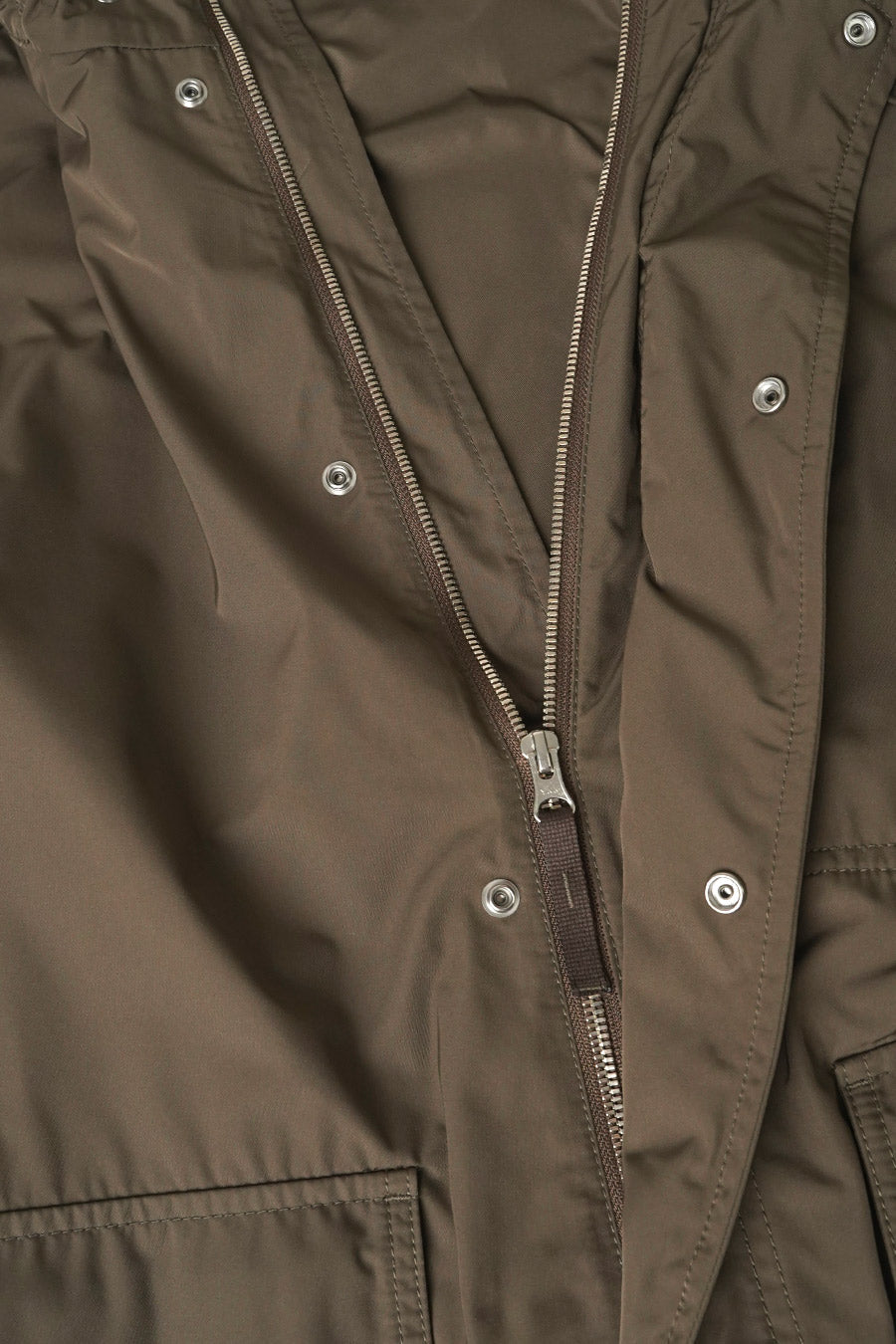 VESTE MICRO TWILL VERT FONCÉ