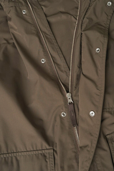 VESTE MICRO TWILL VERT FONCÉ
