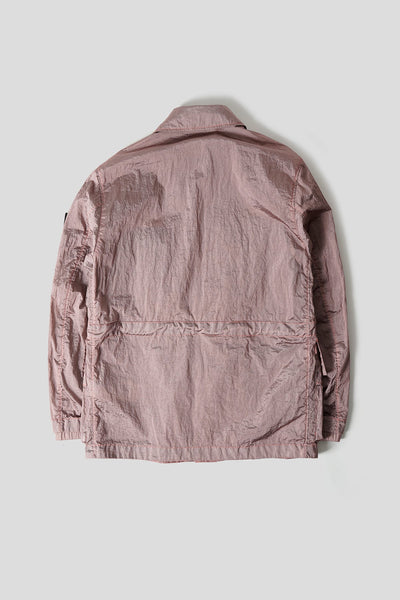 VESTE WATRO-TC EN NYLON MÉTAL ROSE