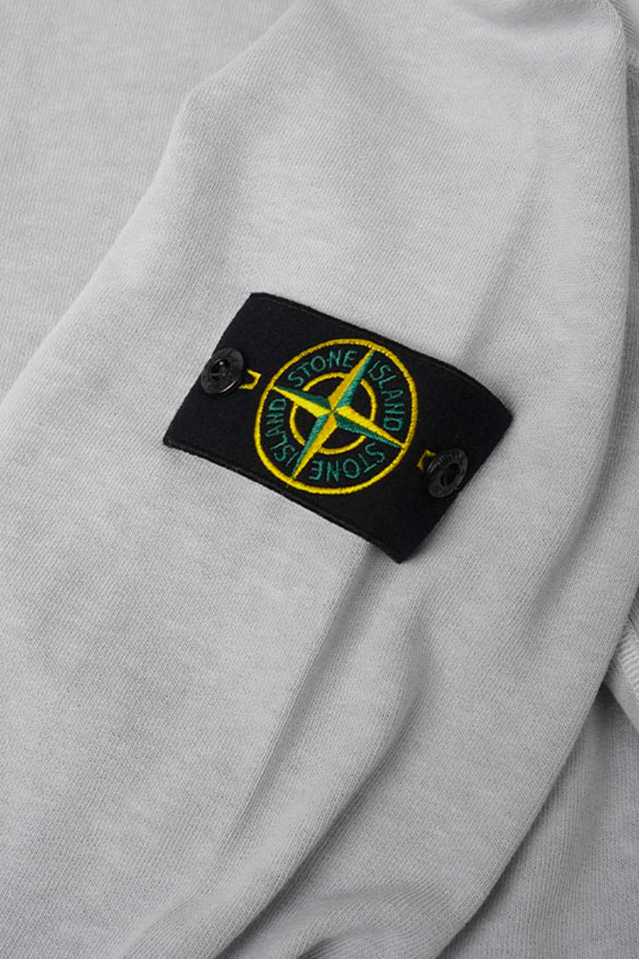 SWEAT-SHIRT "OLD" EFFECT GRIS PERLE