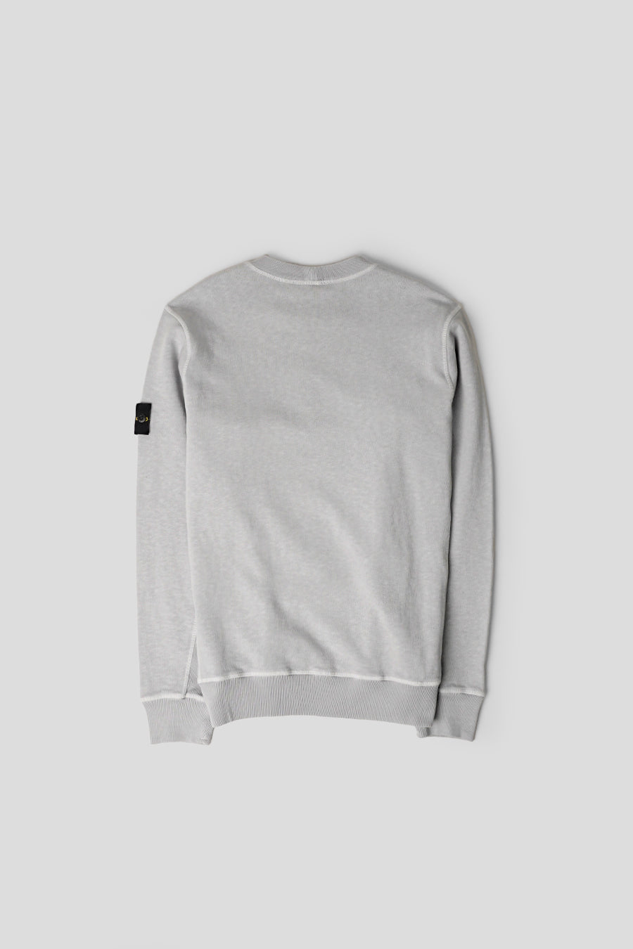 SWEAT-SHIRT "OLD" EFFECT GRIS PERLE