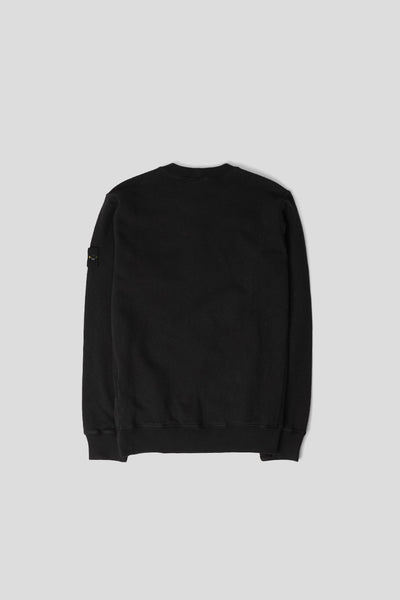 SWEAT-SHIRT "OLD" EFFECT NOIR