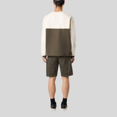 Short cargo en nylon avec taille elastique