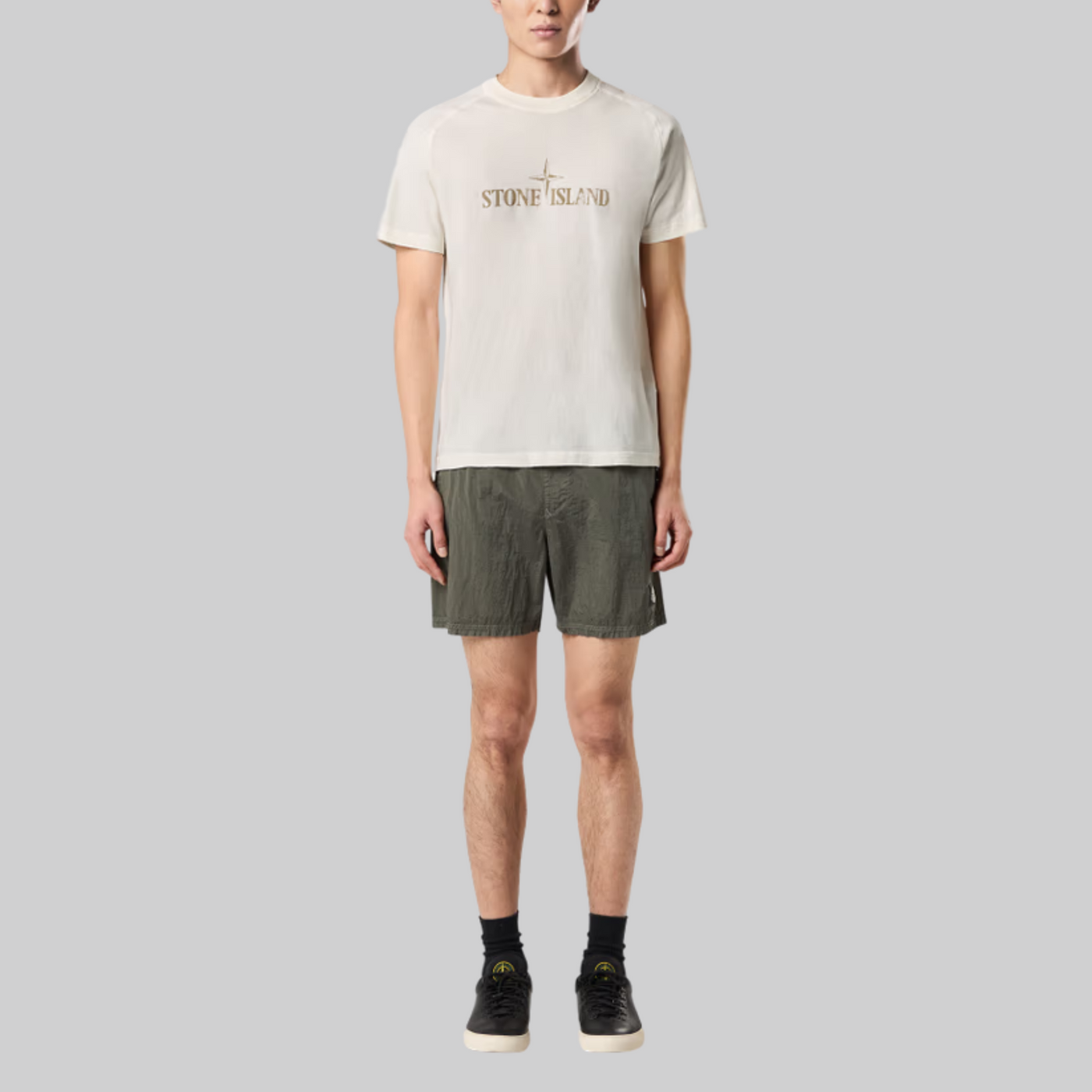 Short de bain à design froissé