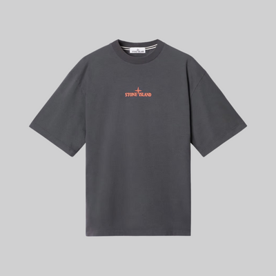 T-shirt avec imprimé Finger Print-stone-island-K1S152100016S0089-gris-1