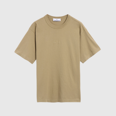T-shirt avec logo brodé- K1S152100025S0050-beige-1