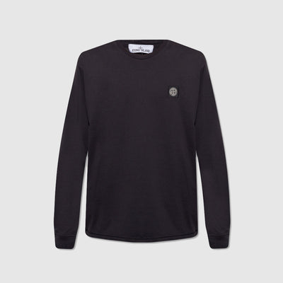 T-shirt Stone Island manches longues noir