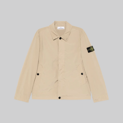 Veste Matelassée Beige à Patch Compass – K1S154100025S0042-Stone Island-1