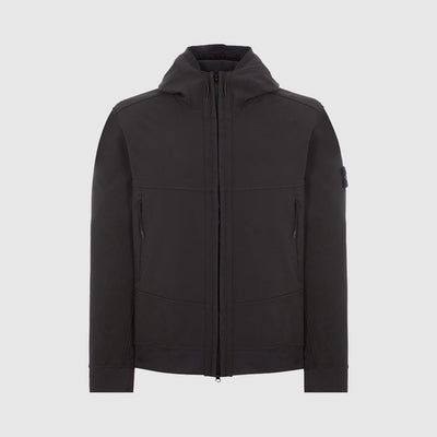 Veste Soft Shell-r avec patch compass-stone-island-8115Q0322-black-1