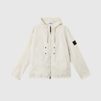 Veste beige déperlante à capuche - K1S154100091S0010-1