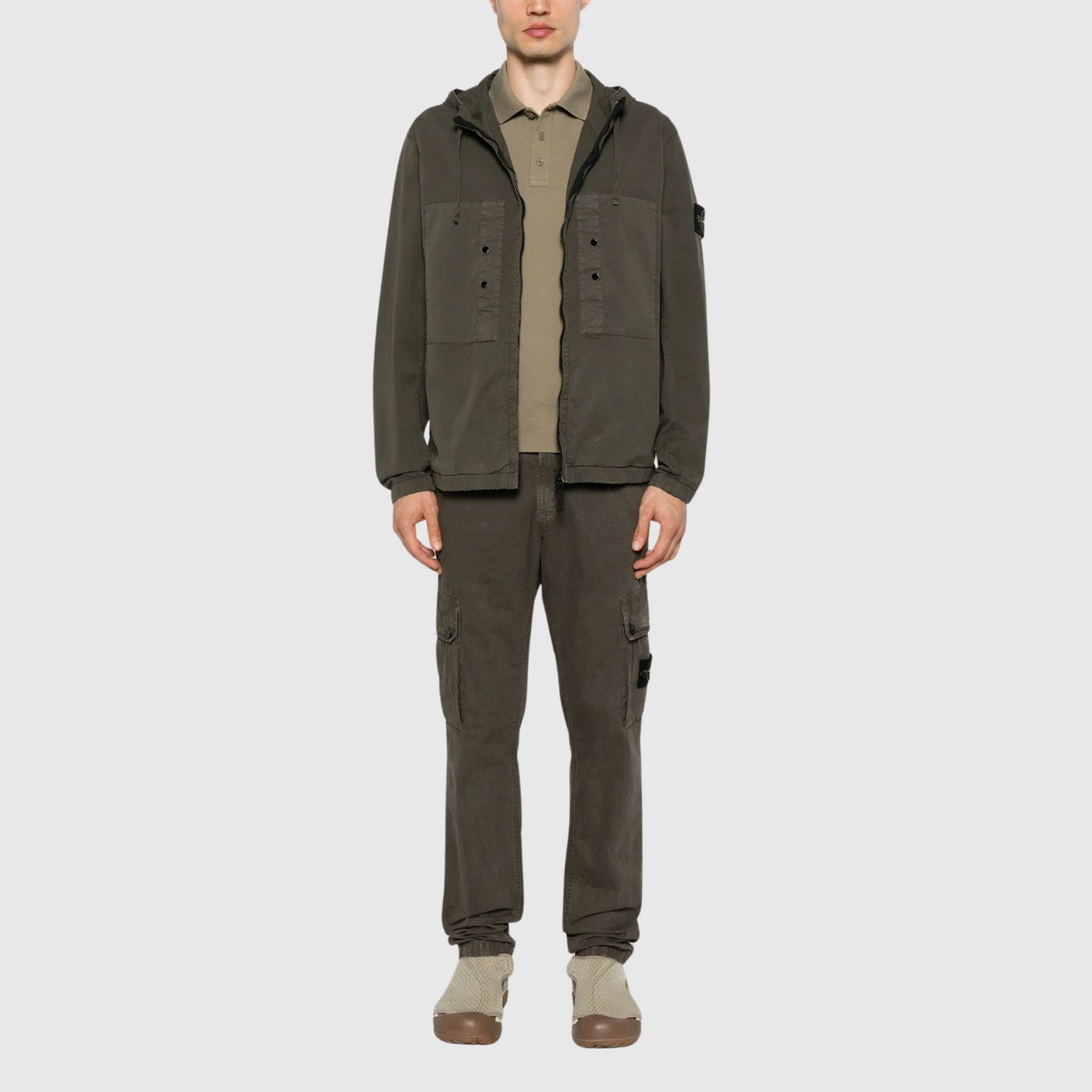Veste technique déperlante à capuche