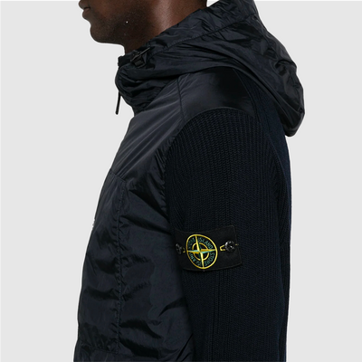 Gilet Bi-matière Noir