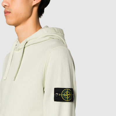 Sweat à capuche à patch logo