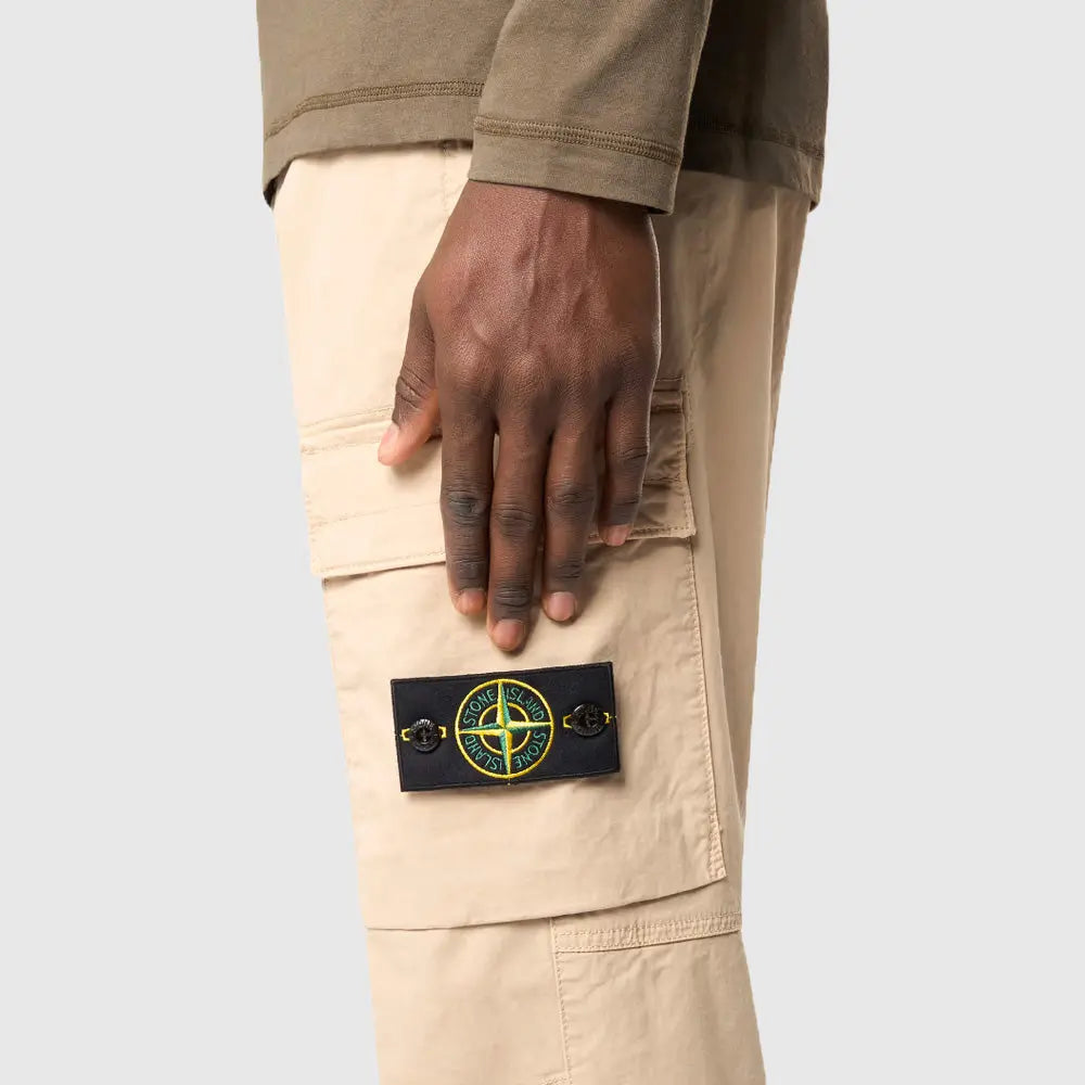 Pantalon cargo à poches zippées