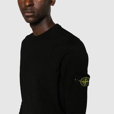 Pull en maille à logo