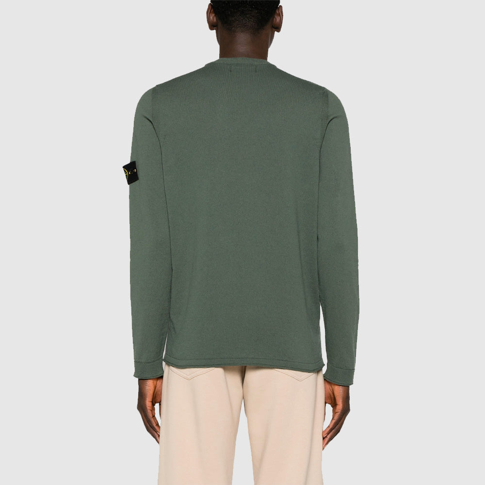 Pull en maille à logo