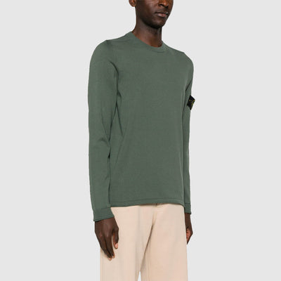 Pull en maille à logo