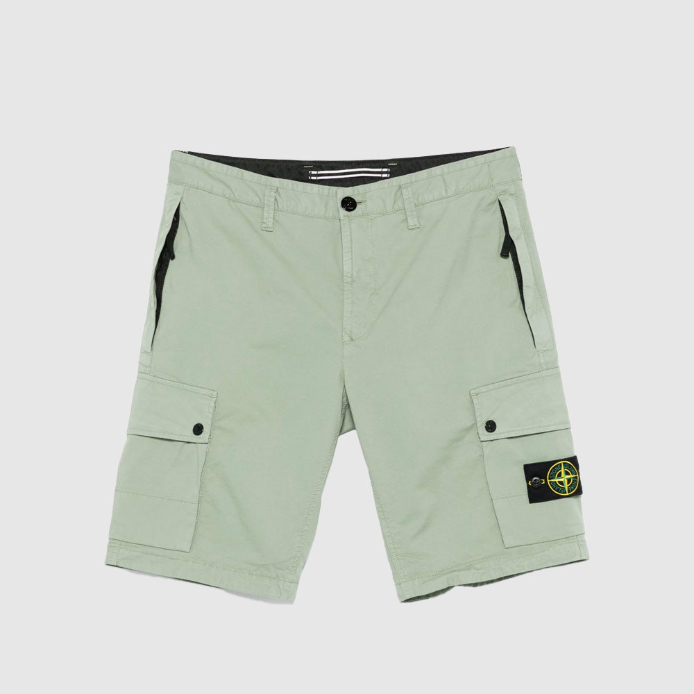 Short à écusson détachable Stone Island – Confort et style modulable