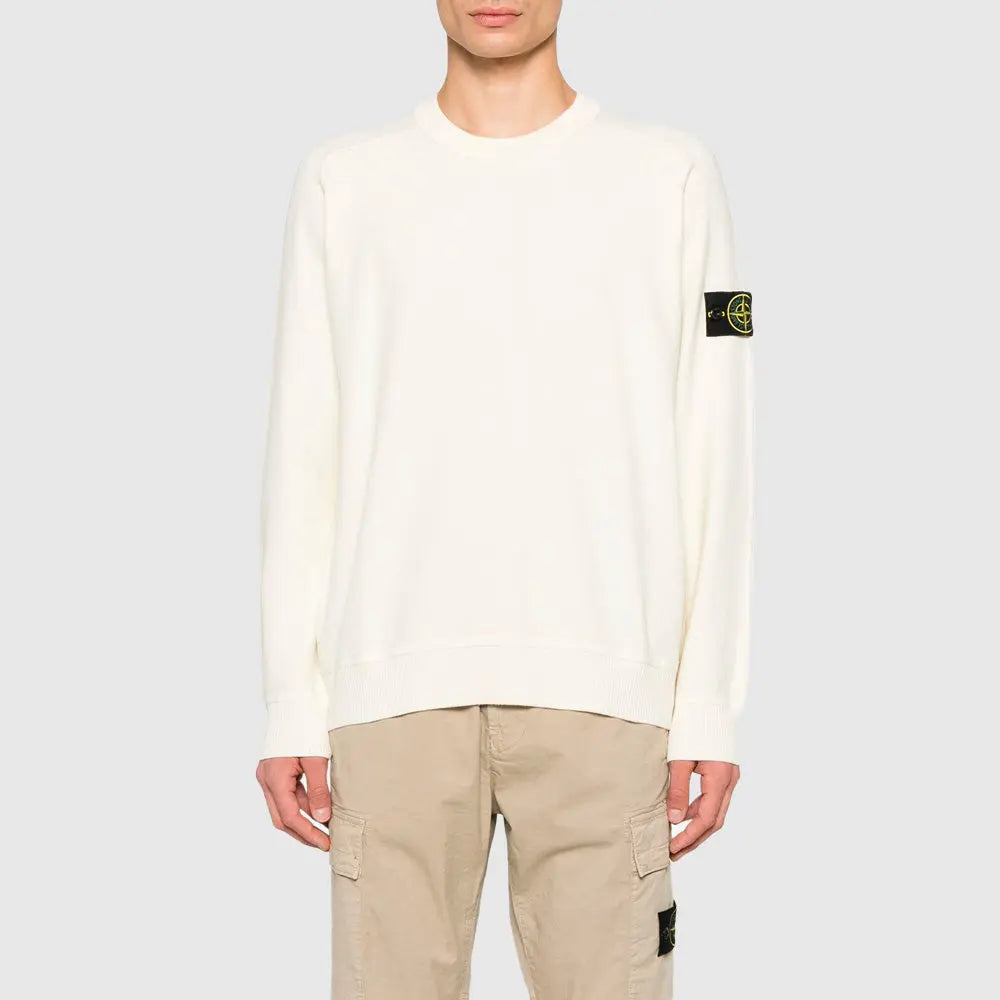 Sweatshirt à détails côtelés