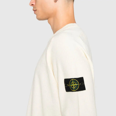 Sweatshirt à détails côtelés